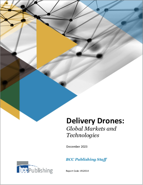 表紙：デリバリードローン：世界の市場と各種技術