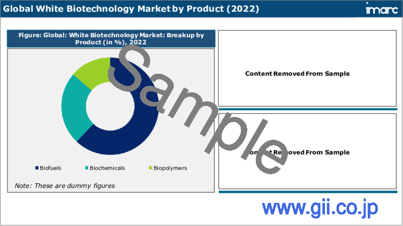 サンプル2：ホワイトバイオテクノロジー市場レポート：製品・用途・地域別、2023-2028年