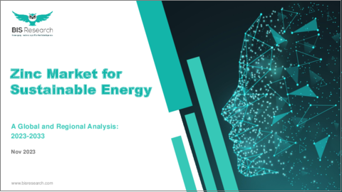 表紙：持続可能エネルギー向け亜鉛：世界および地域の分析 (2023-2033年)