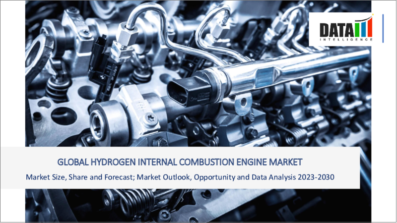 表紙：水素内燃エンジンの世界市場：2023年～2030年