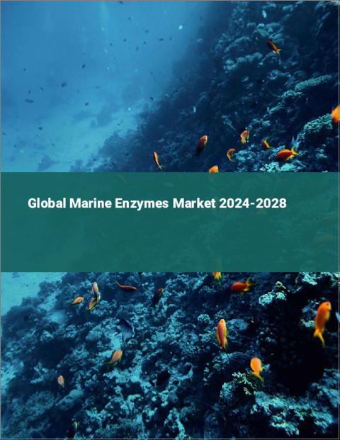表紙：海洋由来酵素の世界市場 2024-2028