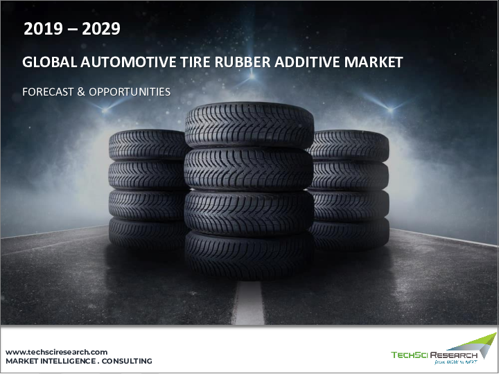 表紙：自動車用タイヤゴム添加剤市場-2018～2028年の世界の産業規模、シェア、動向、機会、予測：タイプ別、用途別、地域別分析