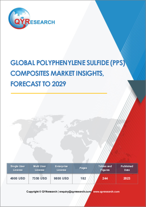 表紙：ポリフェニレンサルファイド（PPS）複合材の世界市場の考察、予測（～2029年）