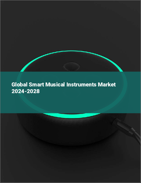 表紙：スマート楽器の世界市場 2024-2028