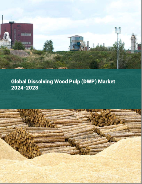 表紙：溶解木材パルプ（DWP）の世界市場、2024～2028年