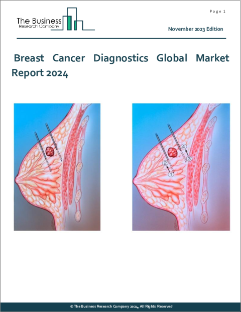 表紙：乳がん診断の世界市場レポート 2024年
