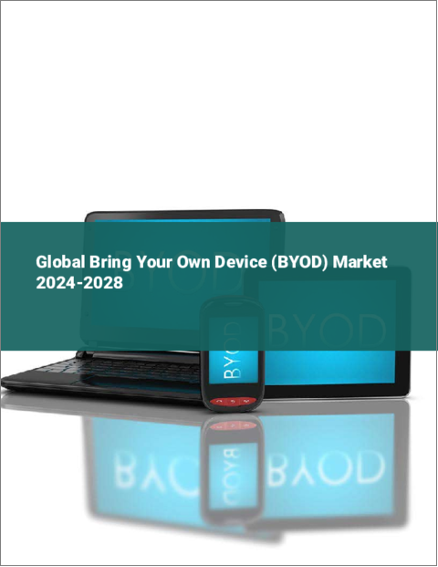 表紙：BYOD（Bring Your Own Device）の世界市場 2024-2028