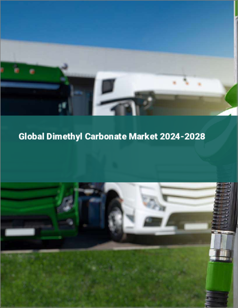 表紙：炭酸ジメチルの世界市場 2024-2028