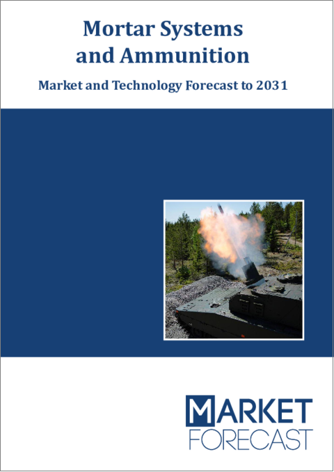 表紙：迫撃砲システムと弾薬：市場・技術の予測 (2032年まで)