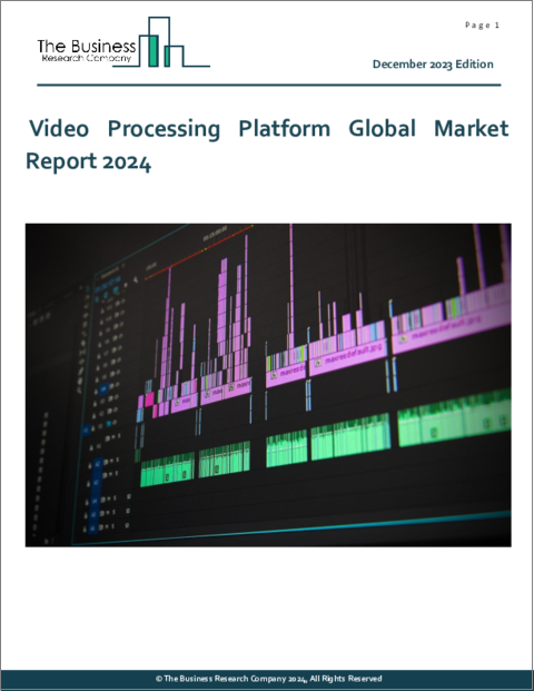 表紙：ビデオ処理プラットフォームの世界市場レポート 2024年