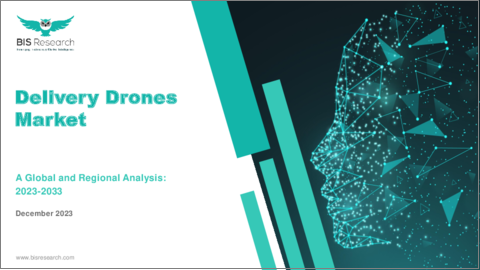 表紙：デリバリードローン：世界および地域市場の分析 (2023-2033年)
