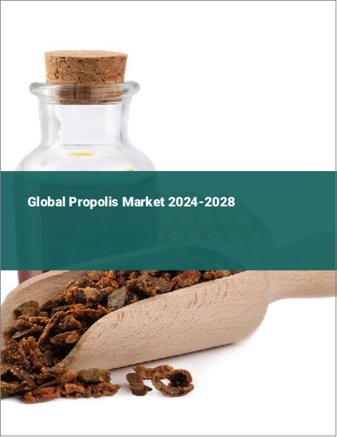 表紙：プロポリスの世界市場 2024-2028
