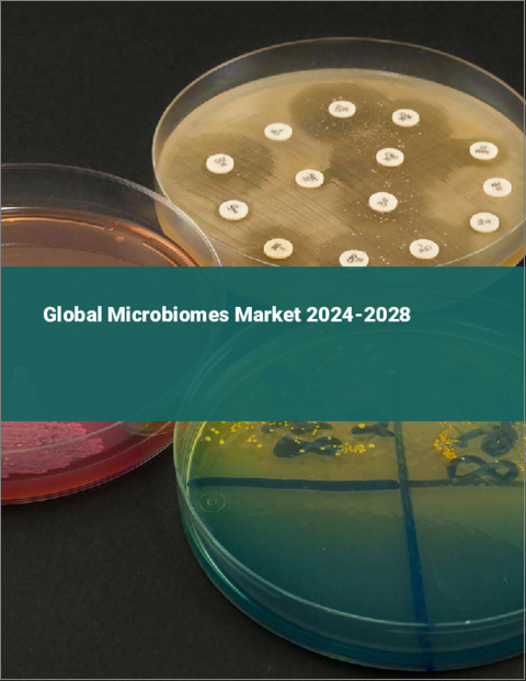 表紙：マイクロバイオームの世界市場 2024-2028