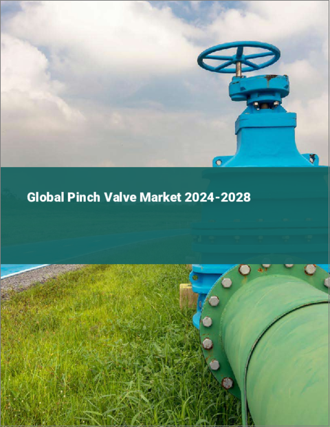 表紙：ピンチバルブの世界市場 2024-2028