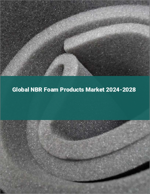 表紙：NBRフォーム製品の世界市場 2024-2028