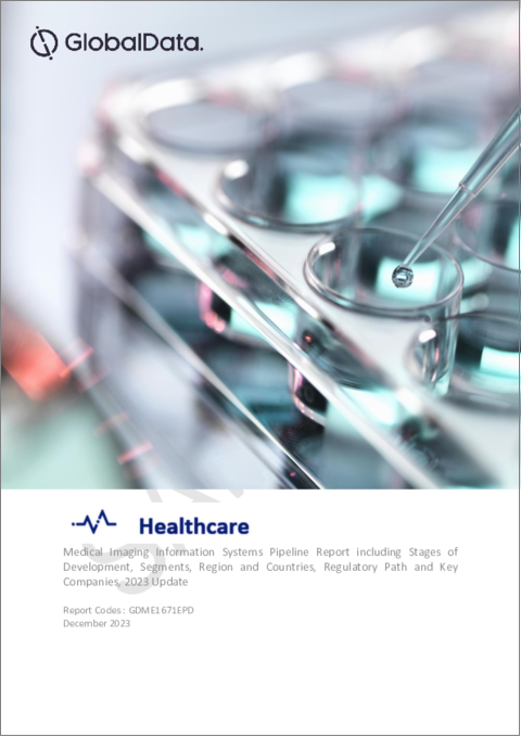 表紙：医療用画像情報システム市場：パイプラインレポート（開発段階、セグメント、地域・国、規制経路、主要企業）