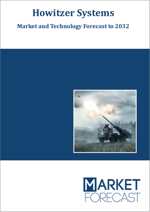表紙：榴弾砲システム：市場および技術の予測 (～2032年)
