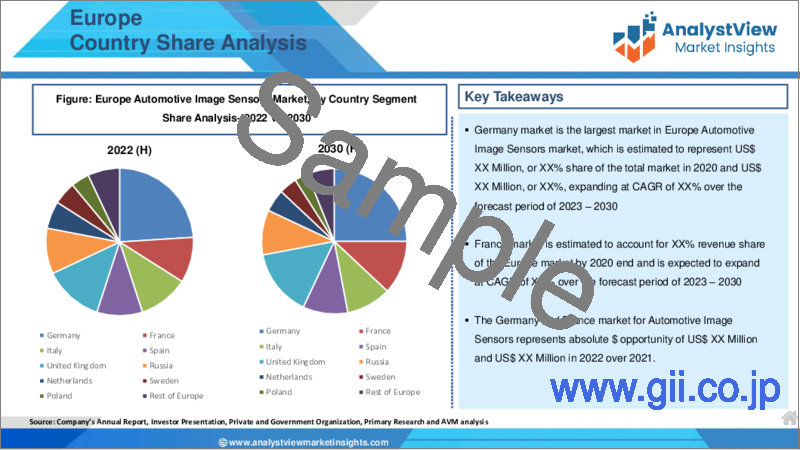 サンプル1：自動車用イメージセンサー市場：技術別、車種別、国別、地域別- 産業分析、市場規模、市場シェア、2023-2030年予測