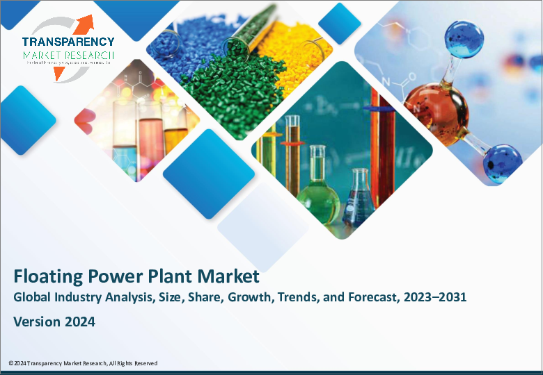表紙：浮体式発電所（洋上発電所）市場：世界の産業分析、規模、シェア、成長、動向、予測、2023年～2031年