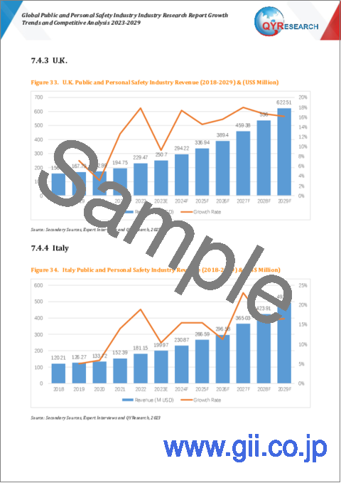 サンプル2：世界の公共・個人安全産業：成長動向・競合分析 (2023-2029年)