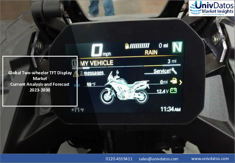 表紙：二輪車用TFTディスプレイ市場：現状分析と予測（2023-2030年）
