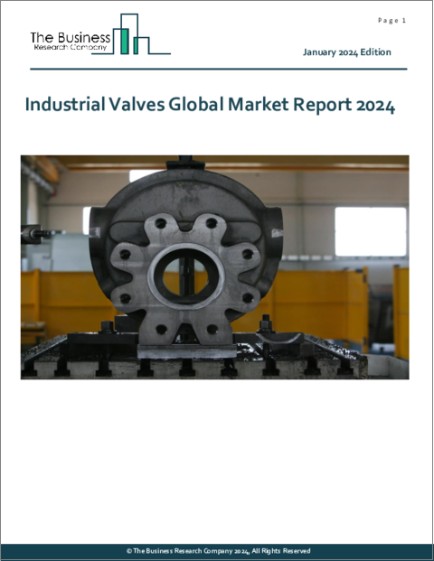 表紙：工業用バルブの世界市場レポート 2024年