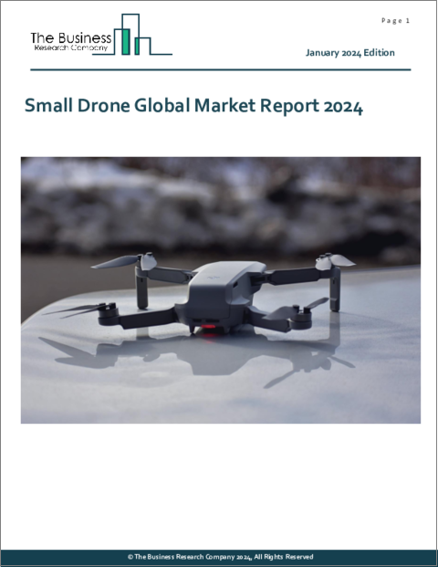 表紙：小型ドローンの世界市場レポート 2024年