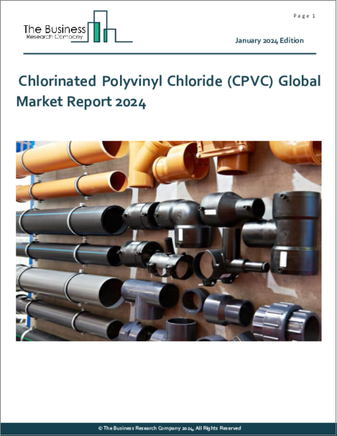 表紙：塩素化ポリ塩化ビニル（CPVC）の世界市場レポート 2024年