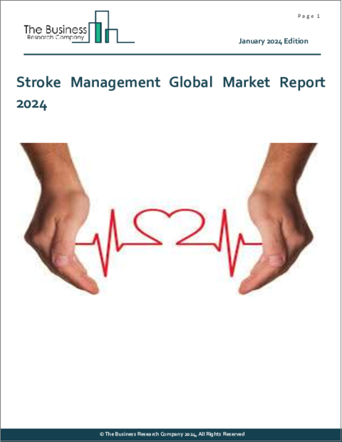 表紙：脳卒中管理の世界市場レポート 2024年