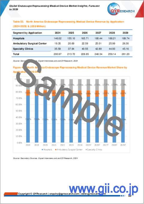 サンプル2：内視鏡リプロセス用医療機器の世界市場：～2029年