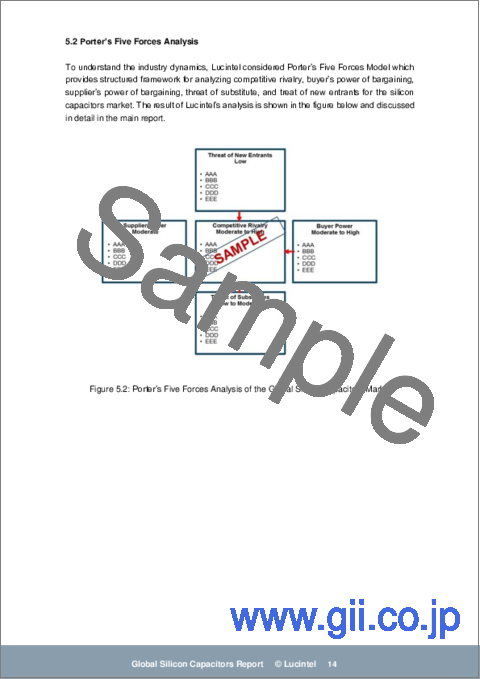 サンプル2：シリコンコンデンサレポート：2030年までの動向、予測、競合分析