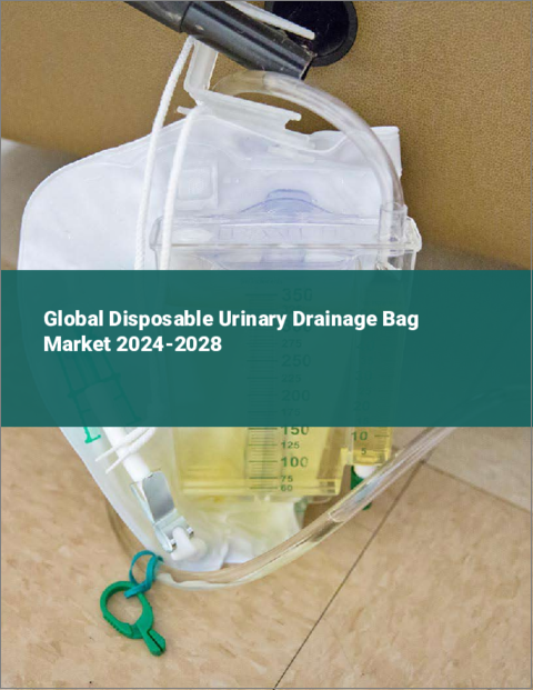 表紙：使い捨て導尿バッグの世界市場 2024-2028