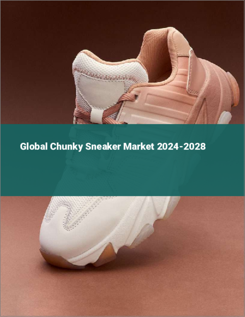 表紙：チャンキースニーカーの世界市場 2024-2028