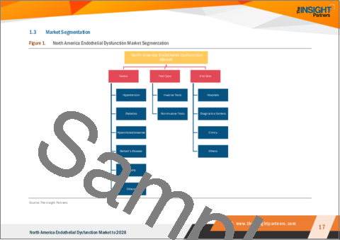 サンプル1：内皮機能不全の北米市場：地域別分析 - 原因別、検査タイプ別、エンドユーザー別、予測（～2028年）