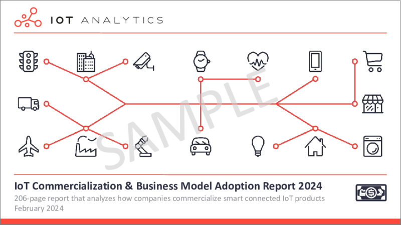 表紙：IoTの商業化&ビジネスモデル導入：2024年