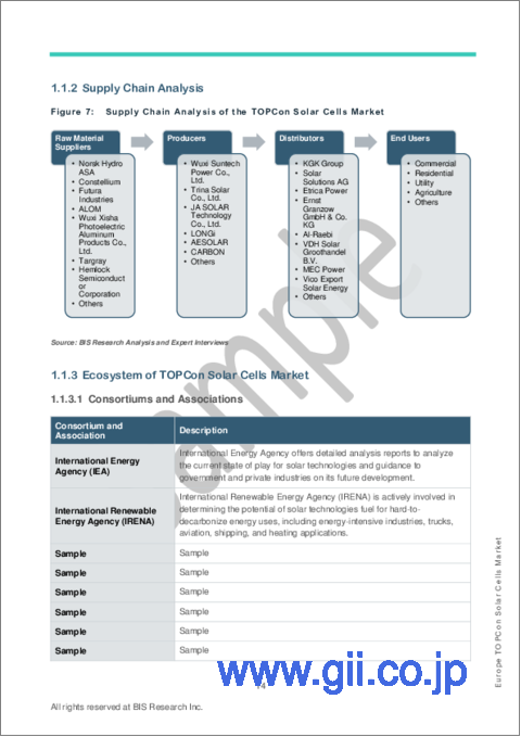 サンプル1：欧州のTOPCon太陽電池市場：分析・予測 (2023-2032年)