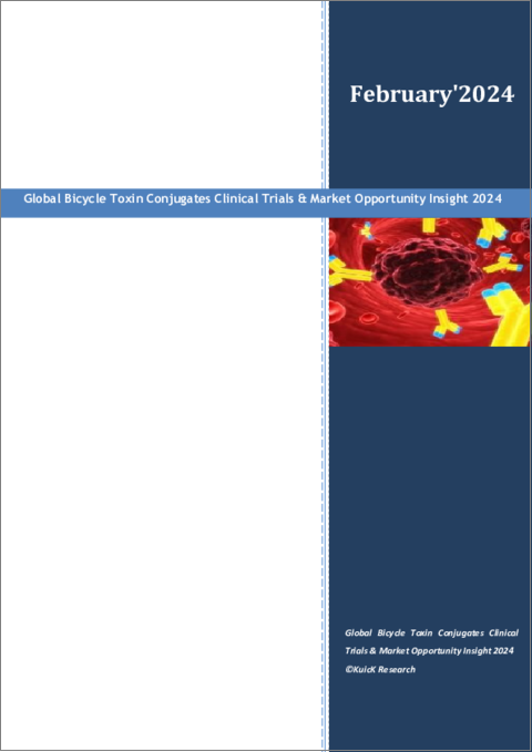表紙：バイシクルトキシンコンジュゲートの世界市場：臨床試験と市場機会の洞察（2024年）