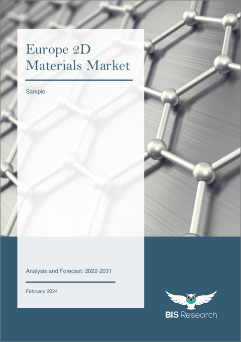 表紙：欧州の2D材料市場：分析と予測（2022年～2031年）