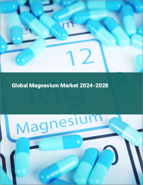 表紙：マグネシウムの世界市場 2024-2028