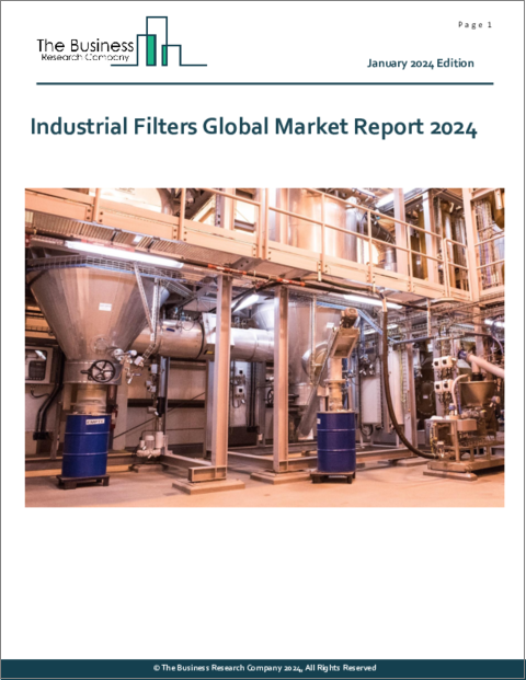 表紙：産業用フィルターの世界市場（2024年）