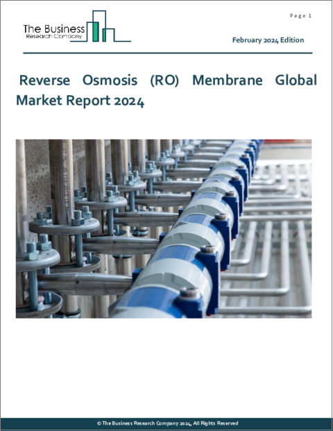 表紙：逆浸透（RO）膜の世界市場レポート 2024年