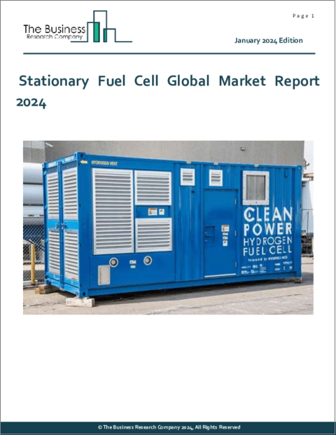 表紙：定置用燃料電池の世界市場レポート2024年