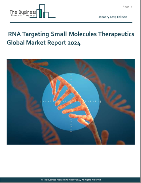 表紙：RNA標的低分子治療薬の世界市場レポート 2024
