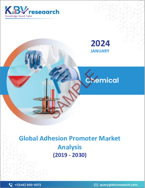 表紙：接着促進剤の世界市場規模、シェア、動向分析レポート：製品別、用途別、地域別展望と予測、2023年～2030年