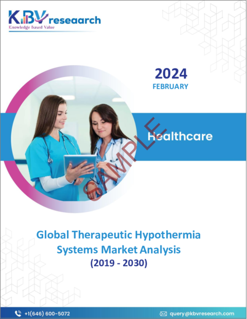 表紙：低体温療法システムの世界市場規模、シェア、動向分析レポート：用途別、製品別、地域別、展望と予測、2023年～2030年