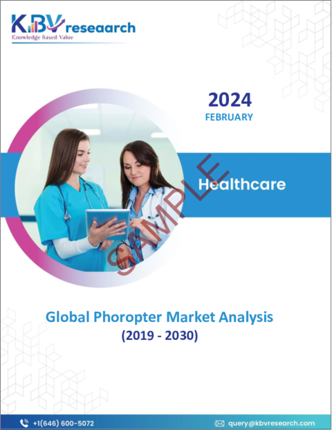 表紙：フォロプターの世界市場規模、シェア、動向分析レポート：製品タイプ別、エンドユーザー別、地域別、展望と予測、2023年～2030年