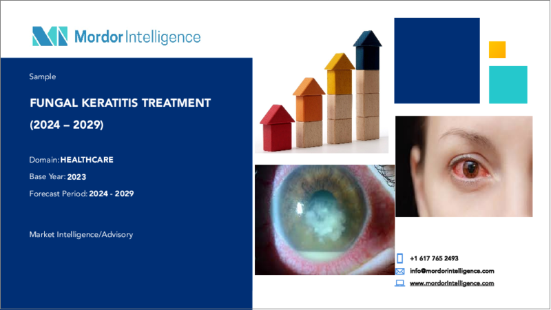 表紙：真菌性角膜炎治療：世界市場シェア分析、産業動向と統計、成長予測（2024年～2029年）