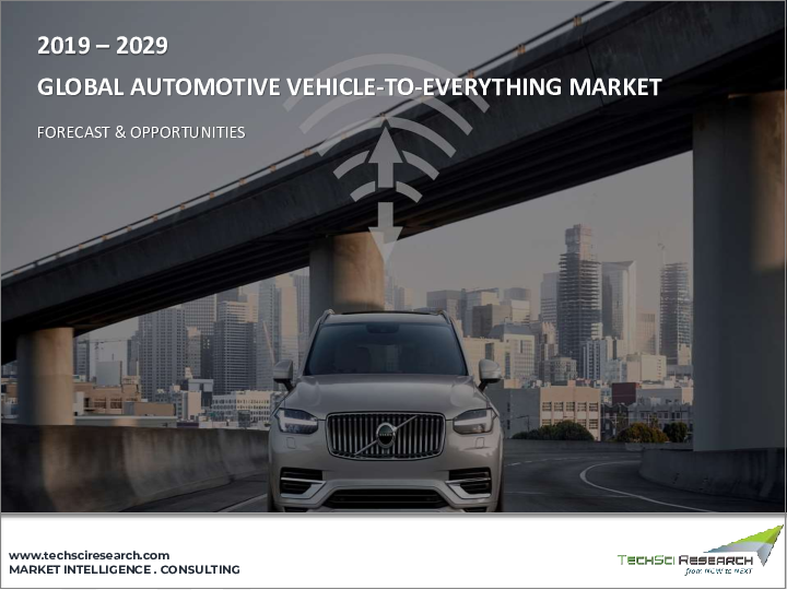 表紙：自動車VoE市場 - 世界の産業規模、シェア、動向、機会、予測、通信タイプ別、コネクティビティタイプ別、車両タイプ別、地域別、競合、2018年～2028年