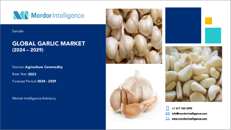 表紙：ニンニク：市場シェア分析、業界動向と統計、成長予測（2024-2029年）