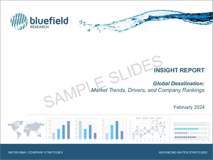表紙：海水淡水化の世界市場：市場動向、促進要因、企業ランキング